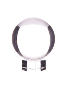 Sphère en cristal avec support – Vision zen