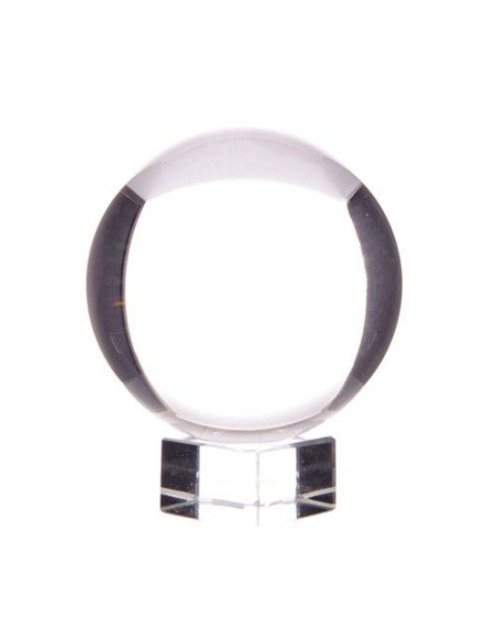Sphère en cristal avec support – Vision zen