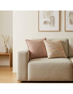 Housse de coussin décorative – Motifs burdeos