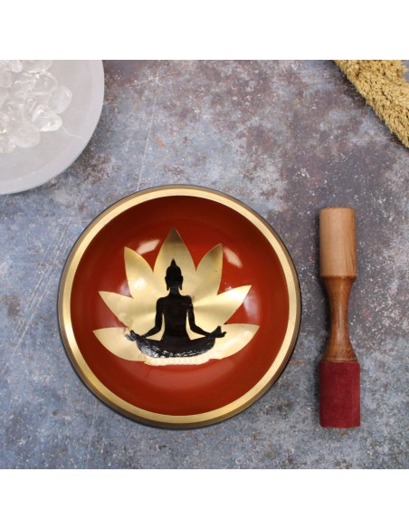 Grand set de bol tibétain – Bouddha
