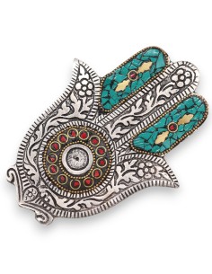 Petit porte?encens Hamsa – Vert