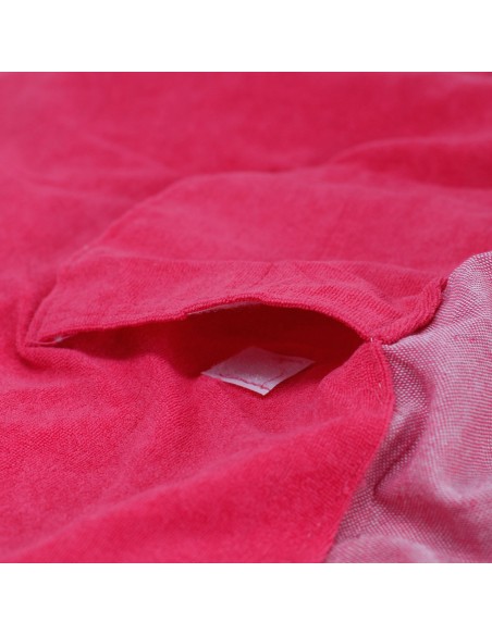 Serviette?paréo en coton – Rose chaud