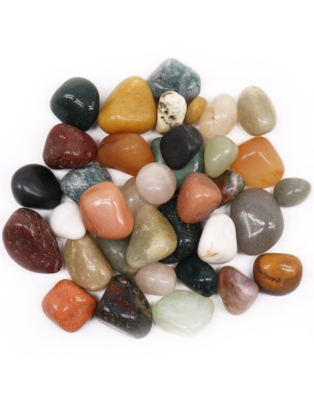 Pierres d’agate mélangées – Harmonie naturelle