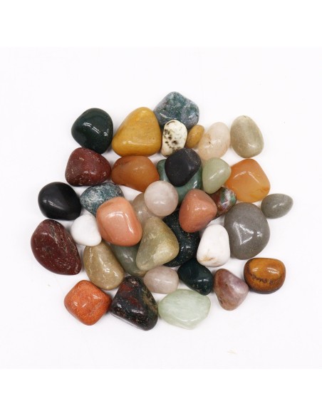 Pierres d’agate mélangées – Harmonie naturelle