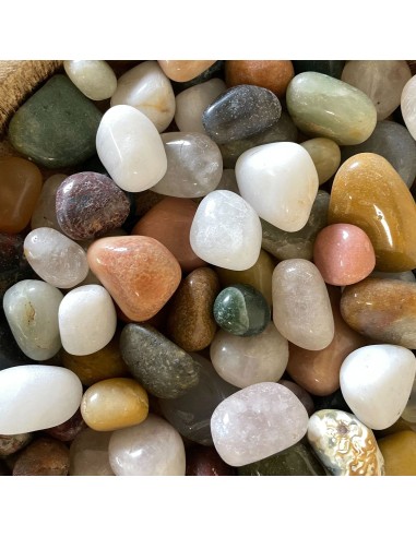 Pierres d’agate mélangées – Harmonie naturelle
