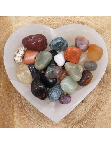 Pierres d’agate mélangées – Harmonie naturelle