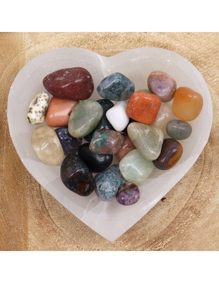 Pierres d’agate mélangées – Harmonie naturelle