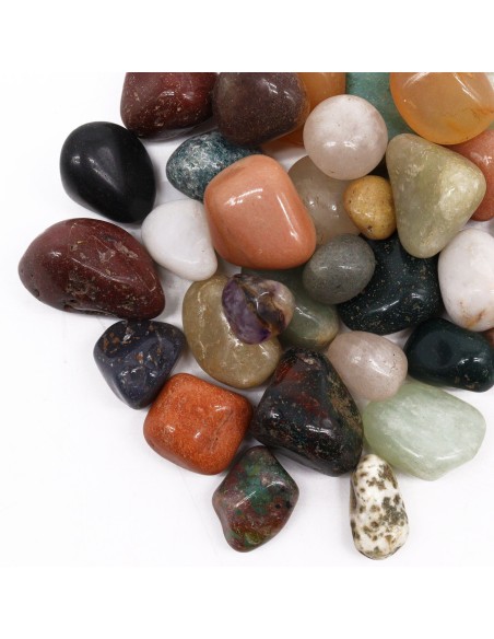 Pierres d’agate mélangées – Harmonie naturelle