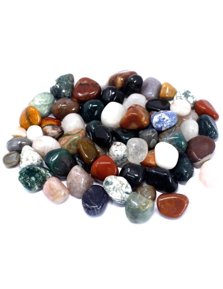Pierres d’agate mélangées – Harmonie naturelle
