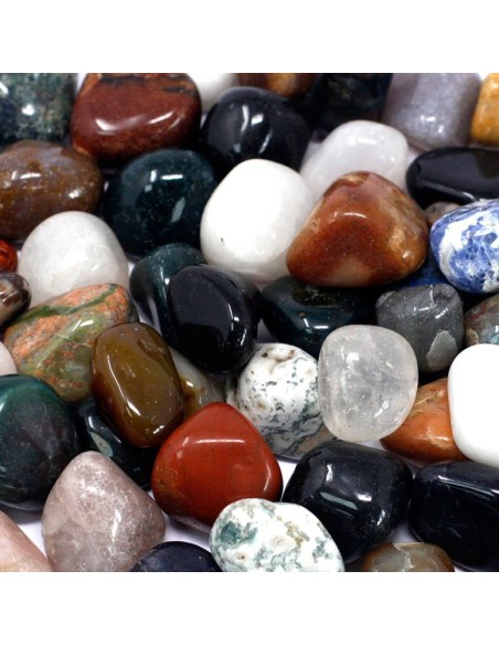 Pierres d’agate mélangées – Harmonie naturelle