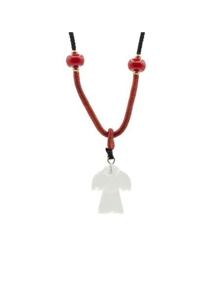 Collier ange en opalite – Douce guidance