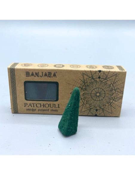 Cônes pyramidaux Banjara Smudge – Patchouli