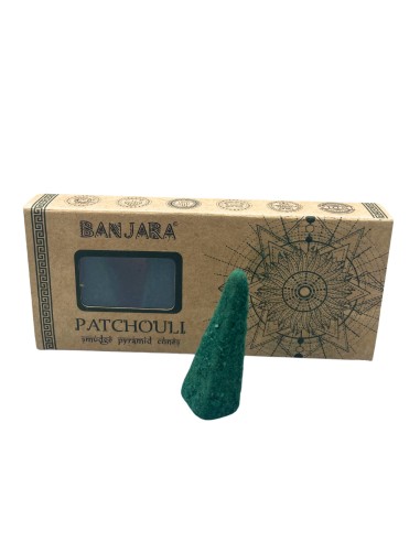 Cônes pyramidaux Banjara Smudge – Patchouli