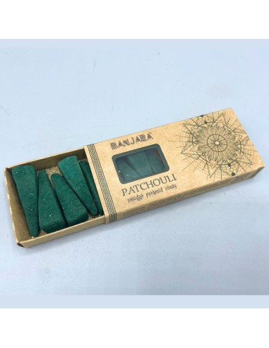 Cônes pyramidaux Banjara Smudge – Patchouli