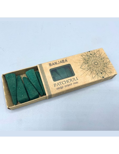 Cônes pyramidaux Banjara Smudge – Patchouli