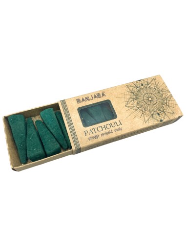 Cônes pyramidaux Banjara Smudge – Patchouli