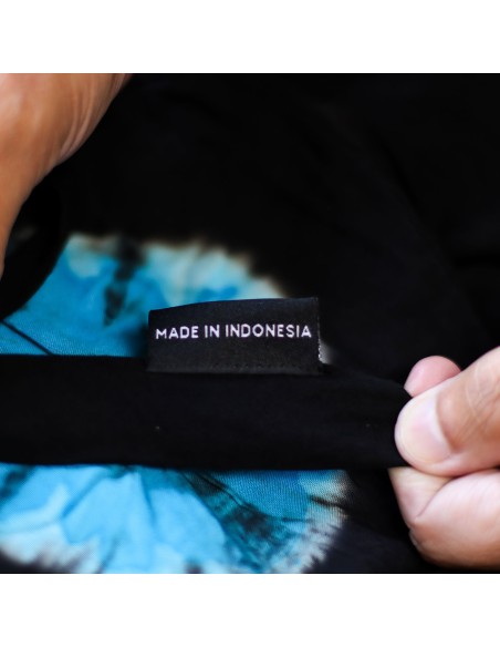 Pantalon d’intérieur style japonais – Noir & bleu (M)