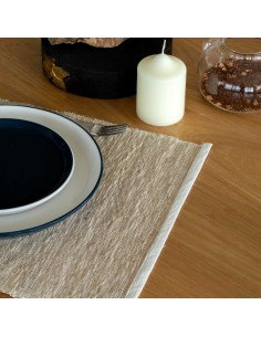 Set de table en racines de vétiver – Nature zen