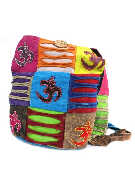 Sac ethnique style hippie – Sable & symbole paix