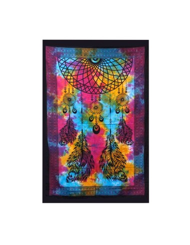 Colcha double en coton – Attrape-rêves
