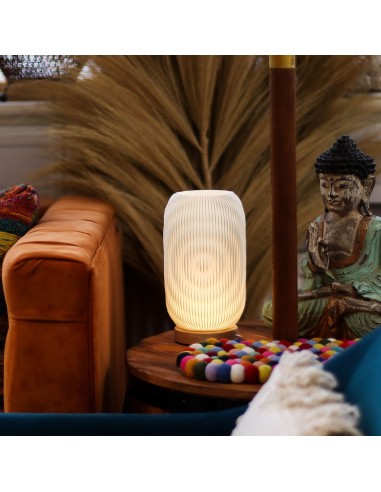 Lampe tressée moderne – Lumière zen nomade