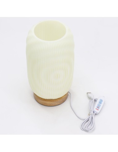 Lampe tressée moderne – Lumière zen nomade