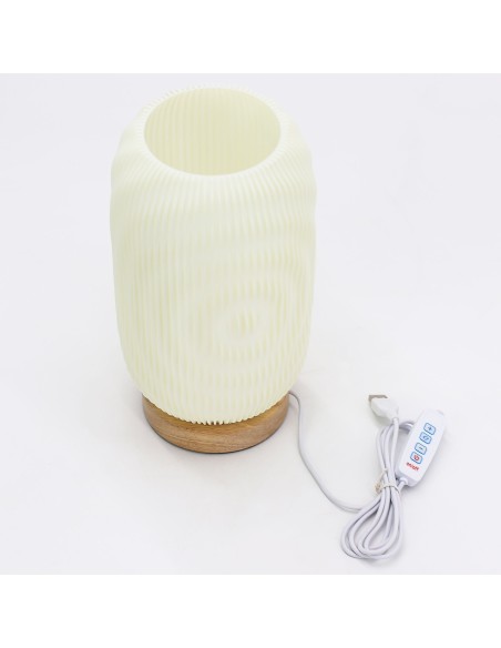 Lampe tressée moderne – Lumière zen nomade