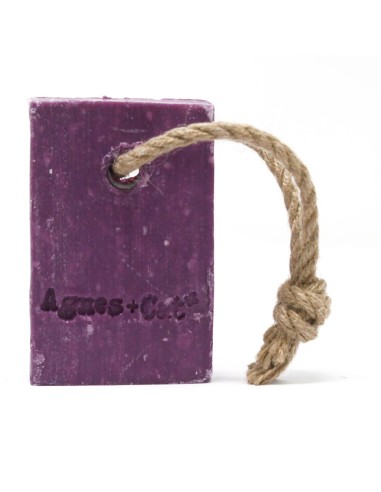 Savon avec corde – Pivoines pressées