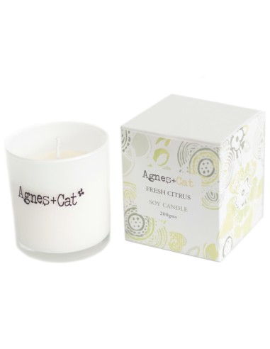 Bougie votive parfumée – Agrumes zen