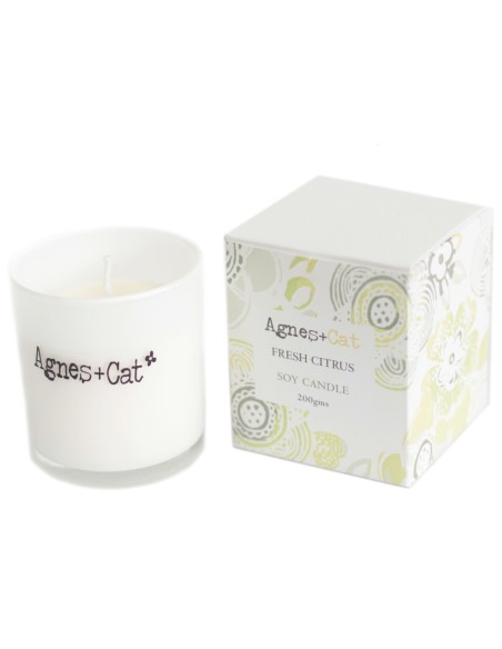 Bougie votive parfumée – Agrumes zen