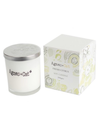 Bougie votive parfumée – Agrumes zen