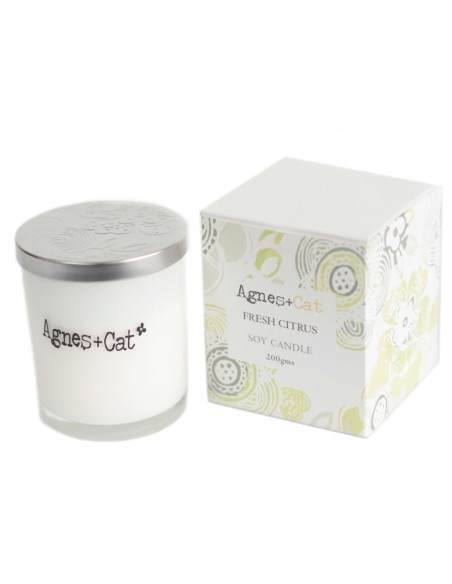 Bougie votive parfumée – Agrumes zen