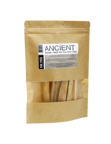 Bâtonnets de palo santo – Bois vert (50?g)