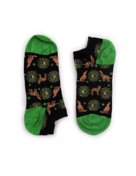 Chaussettes basses en bambou Hop Hare – Moonlight Wolves (S/M)