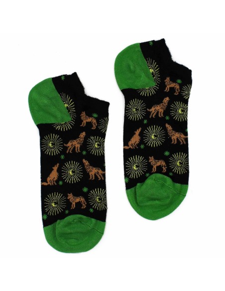 Chaussettes basses en bambou Hop Hare – Moonlight Wolves (S/M)