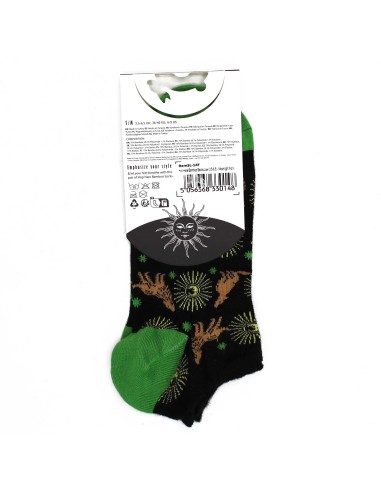 Chaussettes basses en bambou Hop Hare – Moonlight Wolves (S/M)