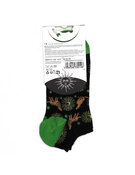 Chaussettes basses en bambou Hop Hare – Moonlight Wolves (S/M)