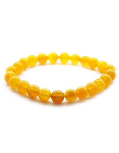 Bracelet énergétique en cristal de miel – Vitalité
