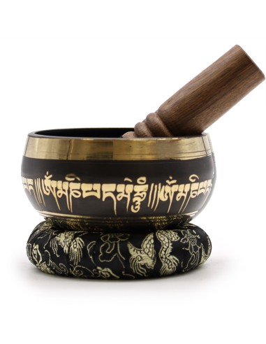 Set de bols tibétains – Fleur de lotus