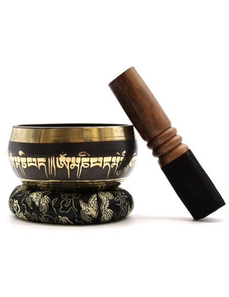 Set de bols tibétains – Fleur de lotus