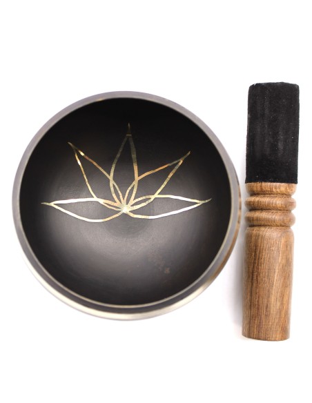 Set de bols tibétains – Fleur de lotus