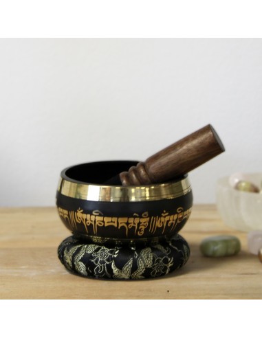 Set de bols tibétains – Fleur de lotus