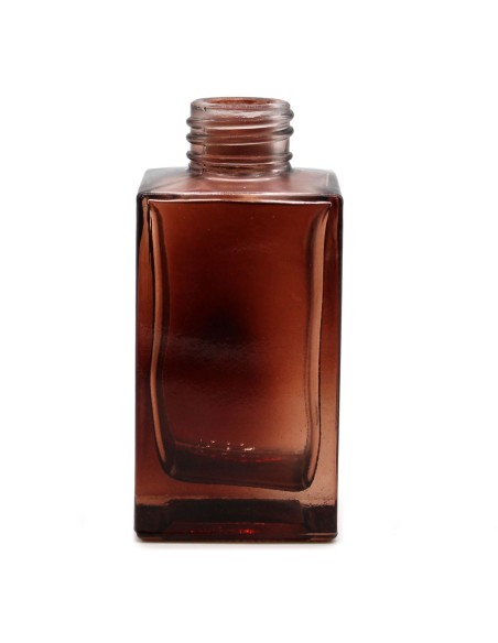 Flacon diffuseur carré – Verre ambré 100ml