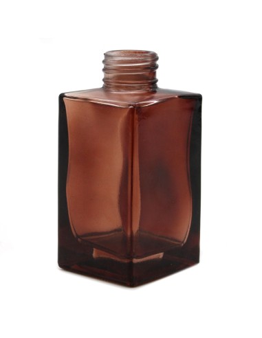 Flacon diffuseur carré – Verre ambré 100ml