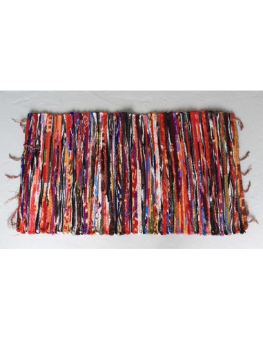 Petit tapis chiffon artisanal – Esprit zen