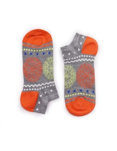 Chaussettes basses en bambou Hop Hare – Fleur de Vie (S/M)