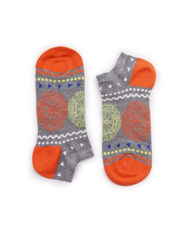 Chaussettes basses en bambou Hop Hare – Fleur de Vie (S/M)