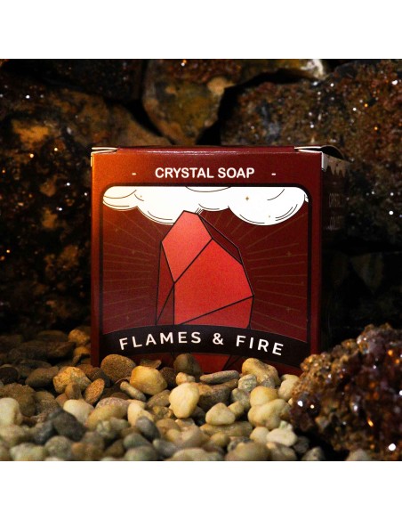 Savon cristal élément Feu