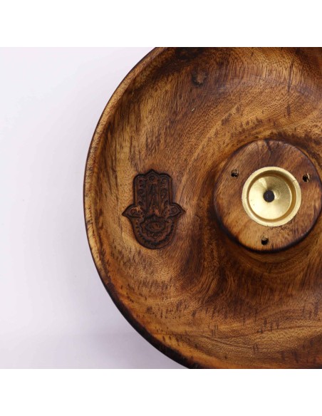 Disque porte-encens – Hamsa