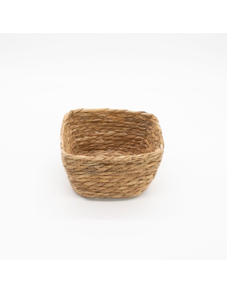 Paniers carrés en herbe marine – Nature & rangement zen